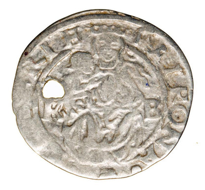 Denar 1562 Ferdynand I Habsburg Wegry Kremnica