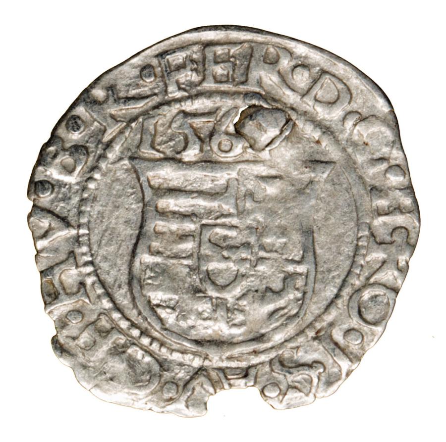 Denar 1564 Ferdynand I Habsburg Wegry Kremnica