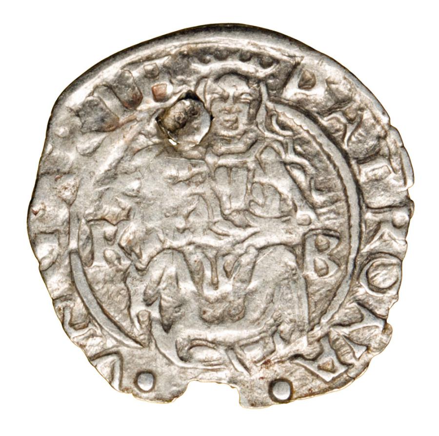 Denar 1564 Ferdynand I Habsburg Wegry Kremnica