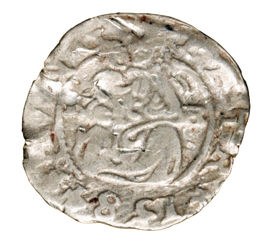 Denar 1584 Rudolf II Habsburg Wegry Kremnica