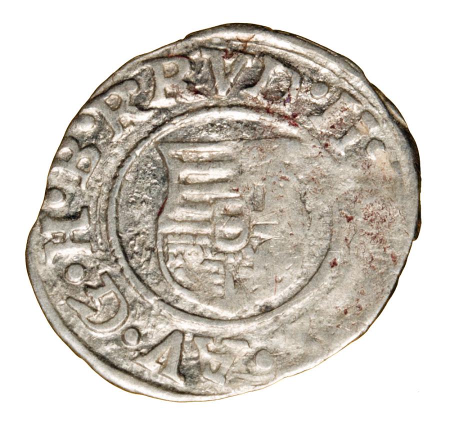Denar 1589 Rudolf II Habsburg Wegry Kremnica