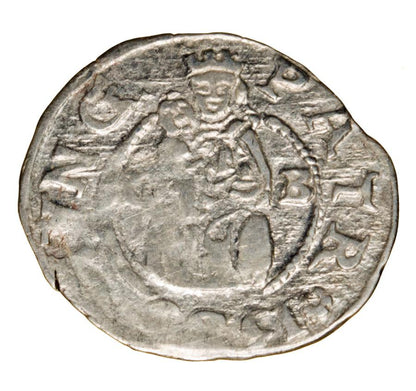 Denar 1589 Rudolf II Habsburg Wegry Kremnica