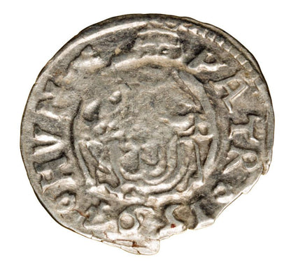Denar 1594 Rudolf II Habsburg Wegry Kremnica