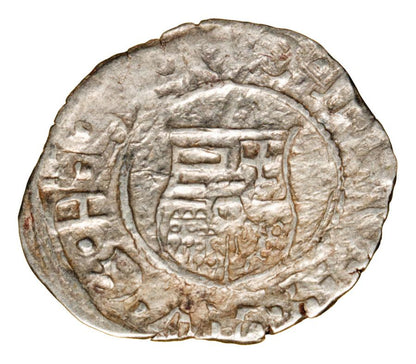 Denar 1598 Rudolf II Habsburg Wegry Kremnica
