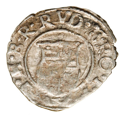 Denar 1599 Rudolf II Habsburg Wegry Kremnica