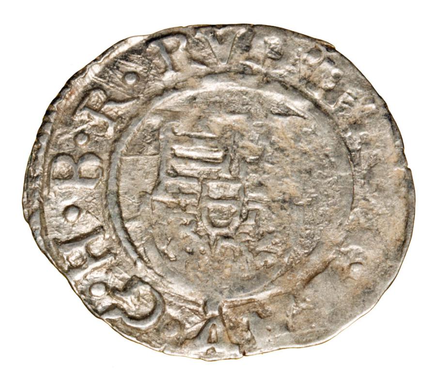 Denar 1602 Rudolf II Habsburg Wegry Kremnica