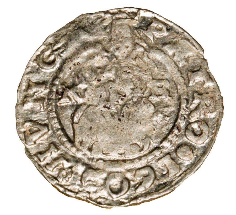 Denar 1603 Rudolf II Habsburg Wegry Kremnica
