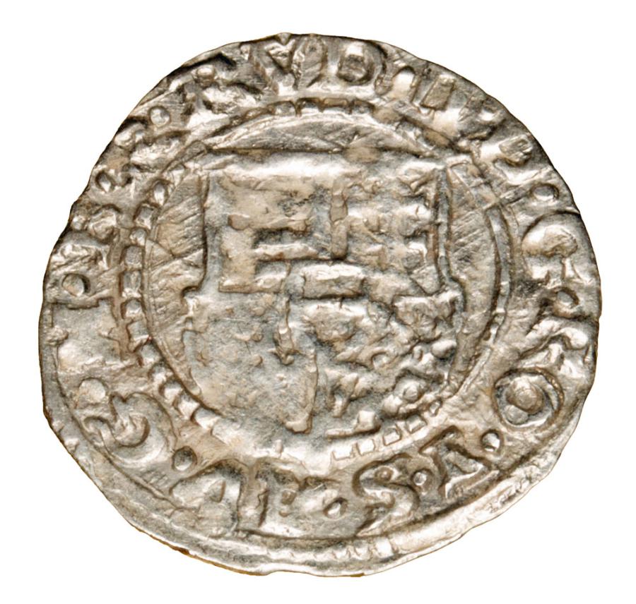Denar 1604 Rudolf II Habsburg Wegry Kremnica