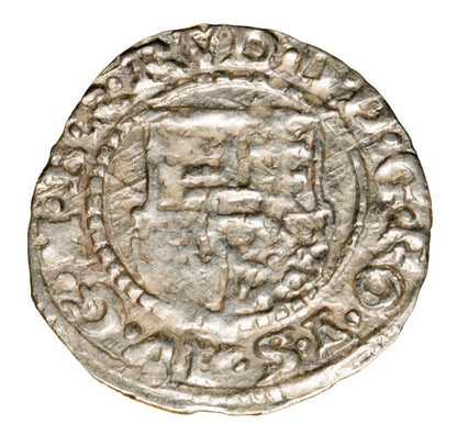 Denar 1604 Rudolf II Habsburg Wegry Kremnica