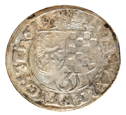 3 krajcary 1619 Jan Krystian Jerzy Rudolf Ksiestwo Brzesko-Legnicko-Wolowskie Zloty Stok