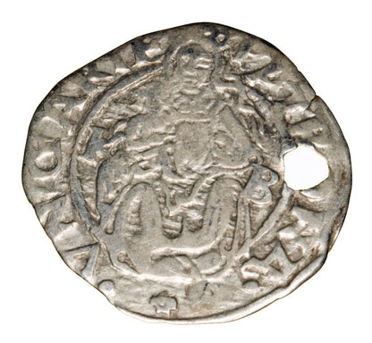 Denar 1552 Ferdynand I Habsburg Wegry Kremnica