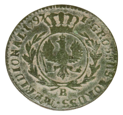 Grosz 1797 Fryderyk Wilhelm II Prusy Poludniowe Wroclaw