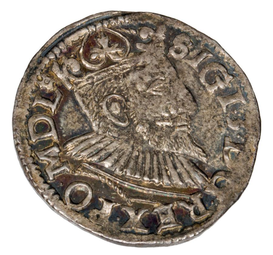 Trojak 1595 Zygmunt III Waza Polska Poznan