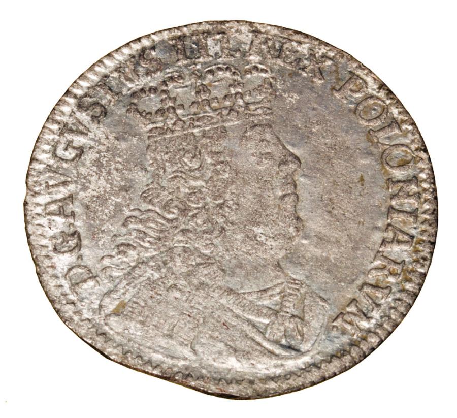 1/2 szуstaka 1753 August III Polska Lipsk