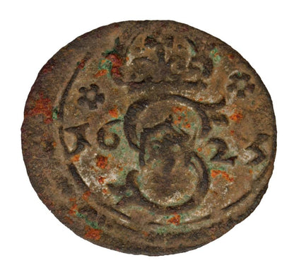 Denar 1623 Zygmunt III Waza Polska Lobzenica