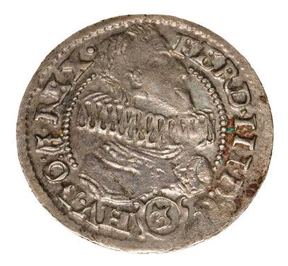 3 krajcary 1635 Ferdynand III Habsburg Slask Klodzko