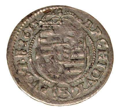 3 krajcary 1635 Ferdynand III Habsburg Slask Klodzko