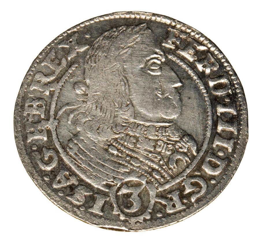 3 krajcary 1658 Ferdynand III Habsburg Slask Wroclaw