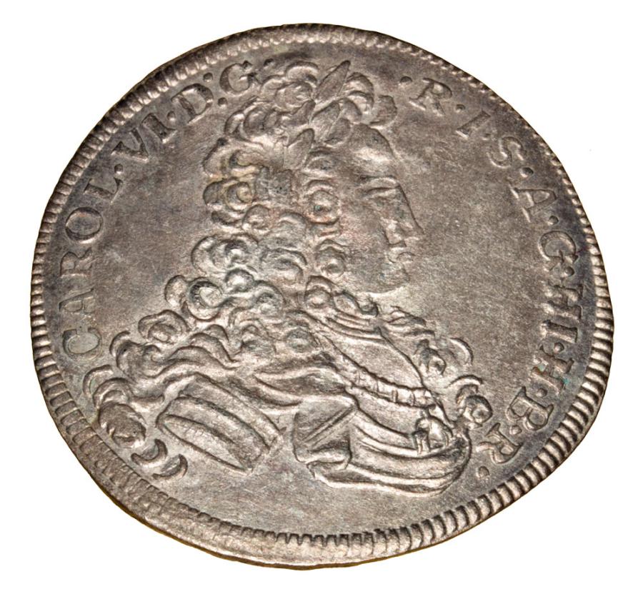 3 krajcary 1719 Karol VI Habsburg Slask Wroclaw