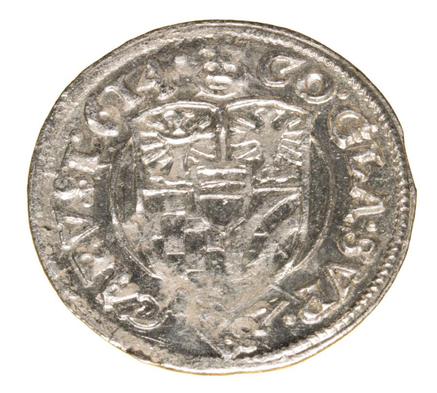 3 krajcary 1614 Karol II Podiebradowicz Ksiestwo Ziebicko - Olesnickie Olesnica