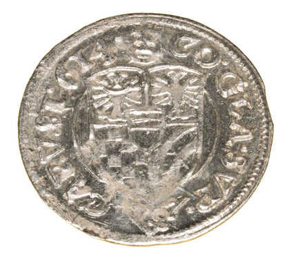 3 krajcary 1614 Karol II Podiebradowicz Ksiestwo Ziebicko - Olesnickie Olesnica