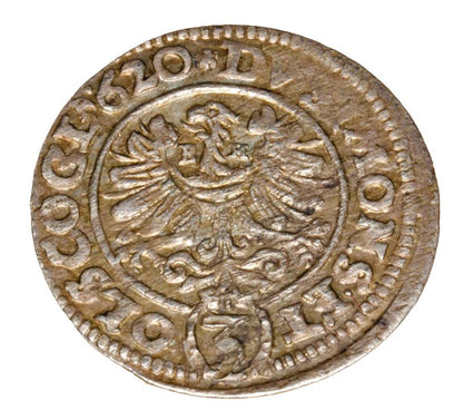 3 krajcary 1620 Karol II Podiebradowicz Ksiestwo Ziebicko - Olesnickie Olesnica