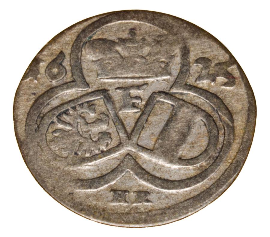 1/2 krajcara 1625 Ferdynand II Habsburg Slask Wroclaw