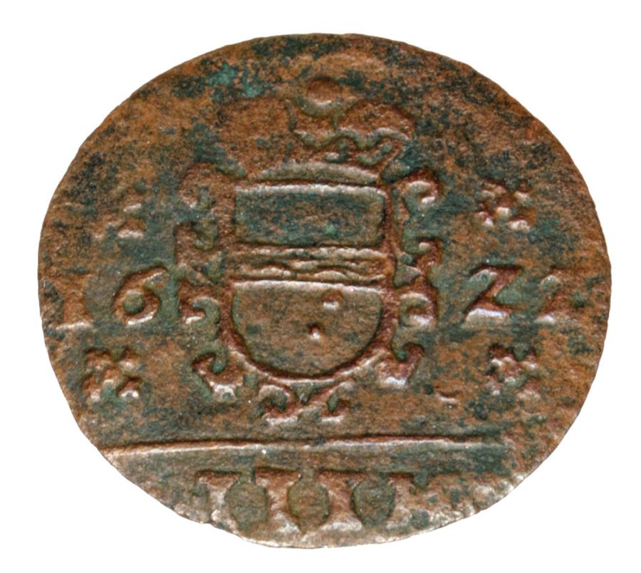 3 halerze 1622 Karol Austriacki Ksiestwo Nyskie Biskupуw Wroclawskich Nysa