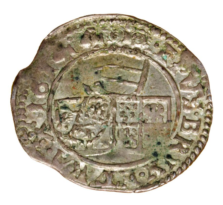 3 krajcary 1614 Karol Austriacki Ksiestwo Nyskie Biskupуw Wroclawskich Nysa