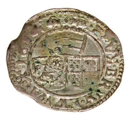 3 krajcary 1614 Karol Austriacki Ksiestwo Nyskie Biskupуw Wroclawskich Nysa