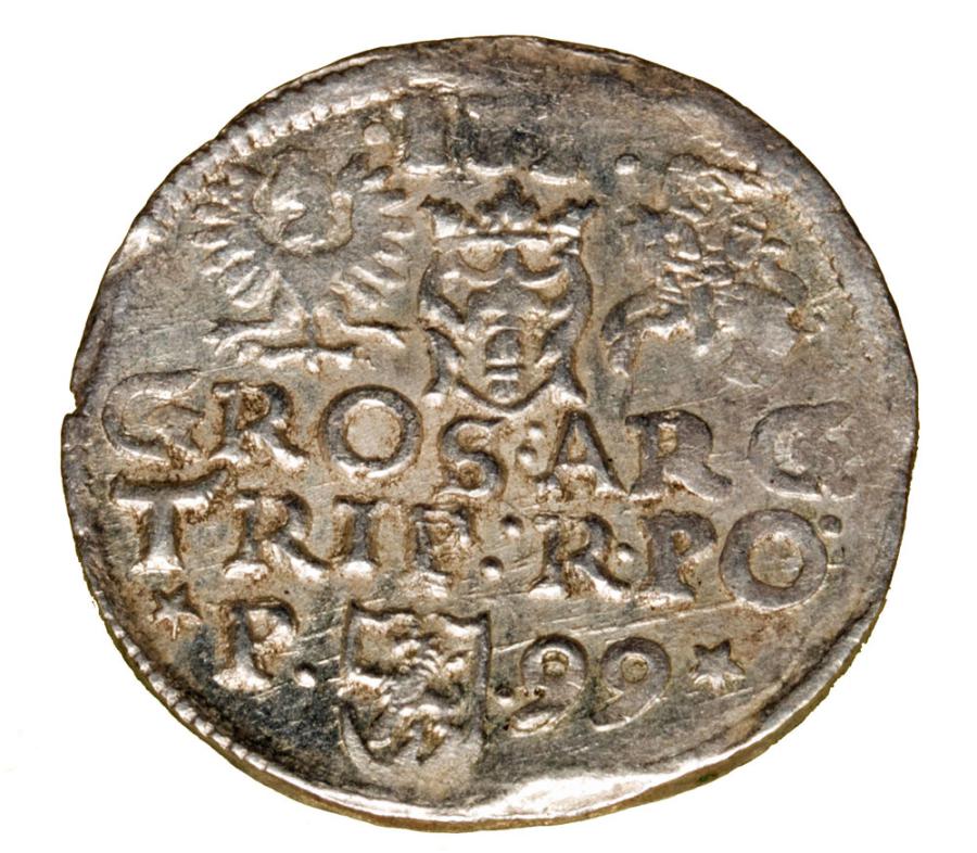 Trojak 1599 Zygmunt III Waza Polska Poznan