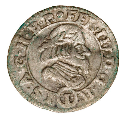 1 krajcar 1647 Elzbieta Lukrecja Ksiestwo Cieszynskie Skoczуw