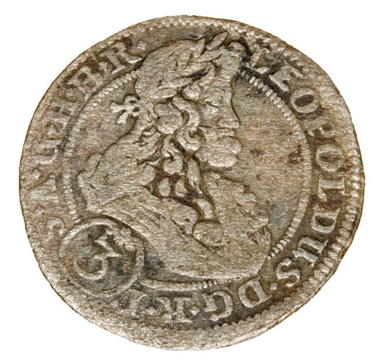 3 krajcary 1705 Leopold I Habsburg Slask Brzeg