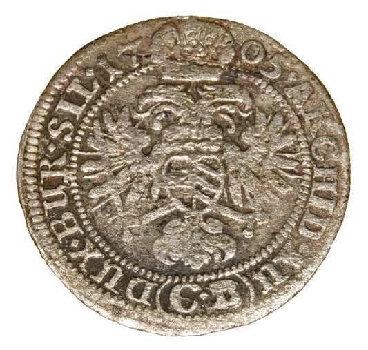 3 krajcary 1705 Leopold I Habsburg Slask Brzeg