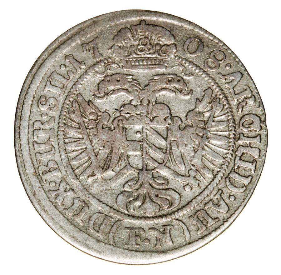 3 krajcary 1708 Jуzef I Habsburg Slask Wroclaw