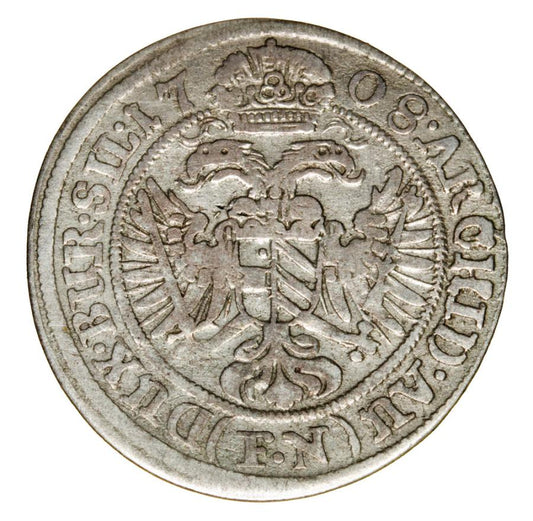 3 krajcary 1708 Jуzef I Habsburg Slask Wroclaw