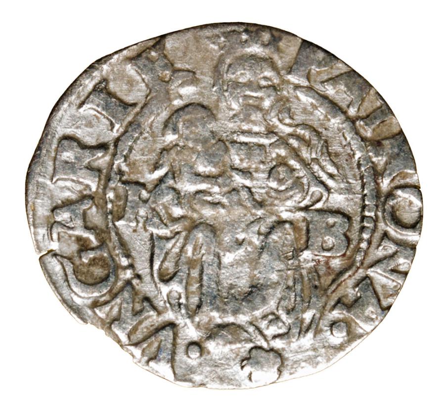 Denar 1538 Ferdynand I Habsburg Wegry Kremnica