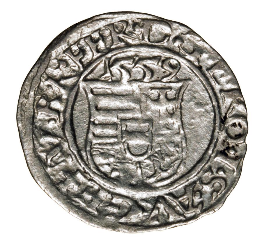 Denar 1559 Ferdynand I Habsburg Wegry Kremnica