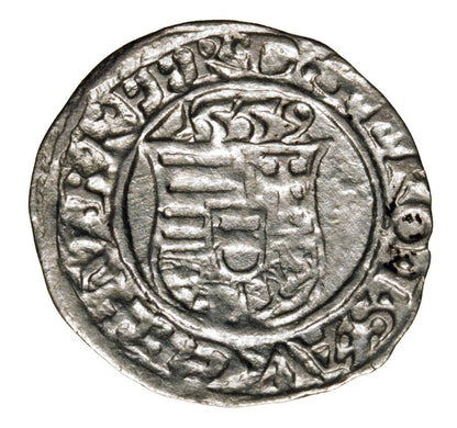 Denar 1559 Ferdynand I Habsburg Wegry Kremnica