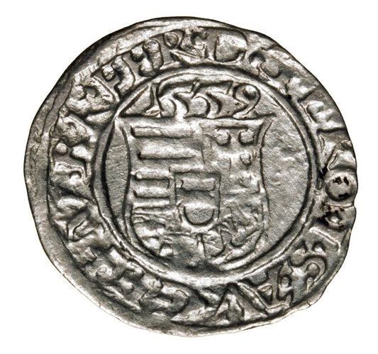 Denar 1559 Ferdynand I Habsburg Wegry Kremnica