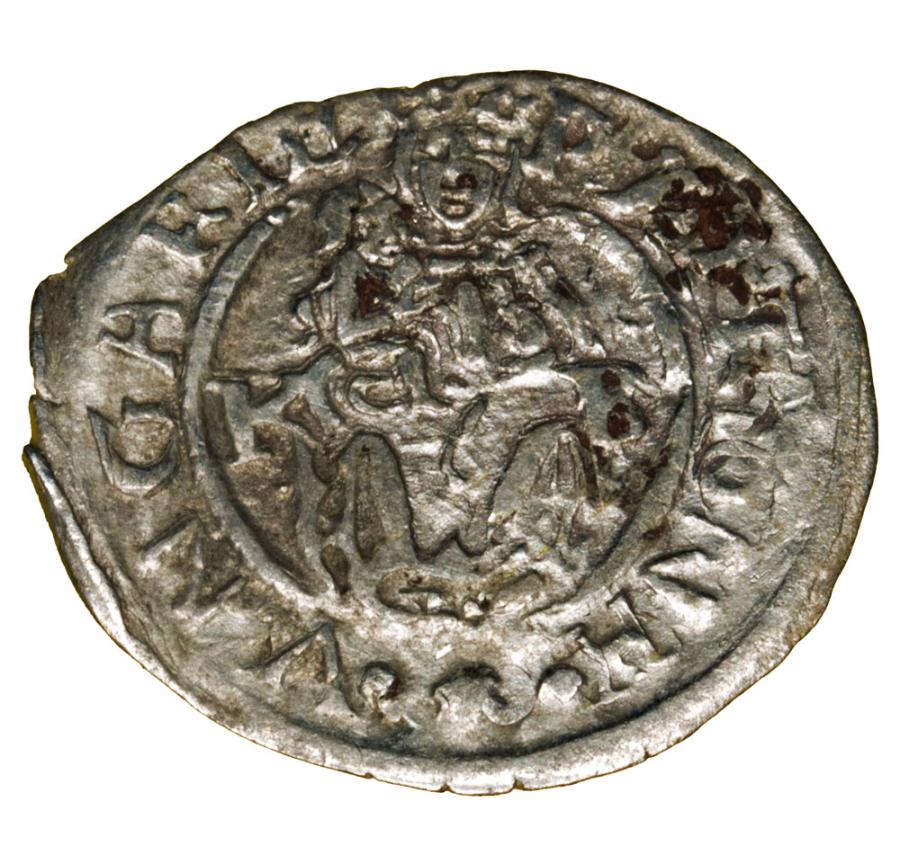 Denar 1569 Maksymilian II Habsburg Wegry Kremnica