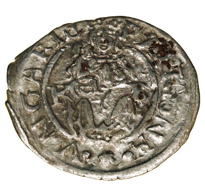 Denar 1569 Maksymilian II Habsburg Wegry Kremnica