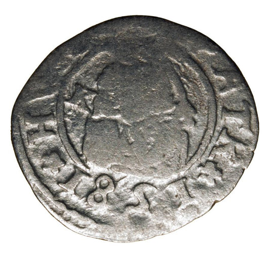 Denar 1581 Rudolf II Habsburg Wegry Kremnica