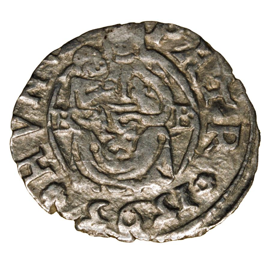 Denar 1595 Rudolf II Habsburg Wegry Kremnica