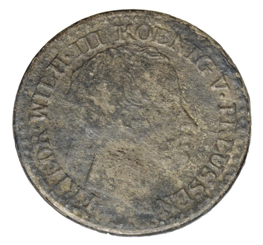 1 grosz srebrny 1824 Fryderyk Wilhelm III Prusy Berlin