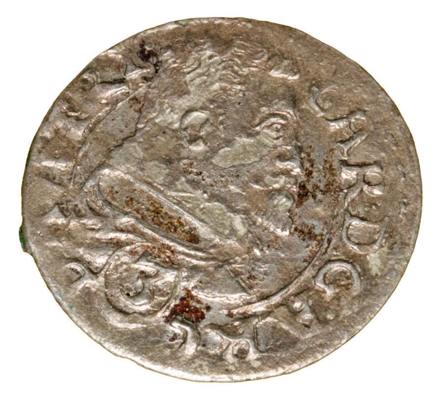 3 krajcary 1621 Karol Austriacki Ksiestwo Nyskie Biskupуw Wroclawskich Nysa