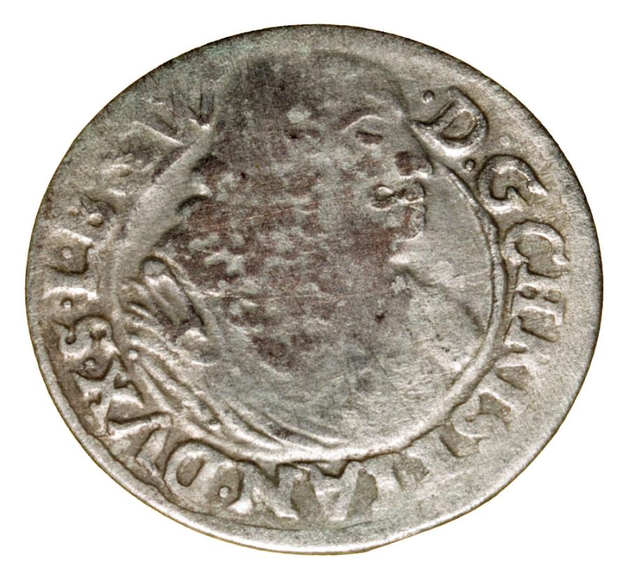1 krajcar 1669 Chrystian Wolowski Ksiestwo Brzesko-Legnicko-Wolowskie Brzeg