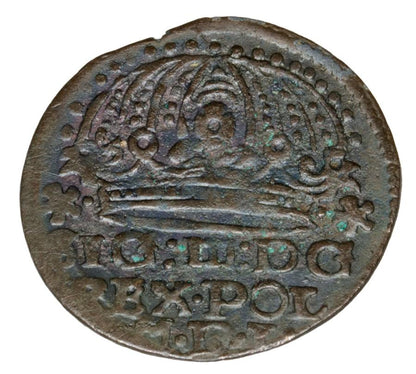 Grosz 1611 Zygmunt III Waza Polska Krakуw