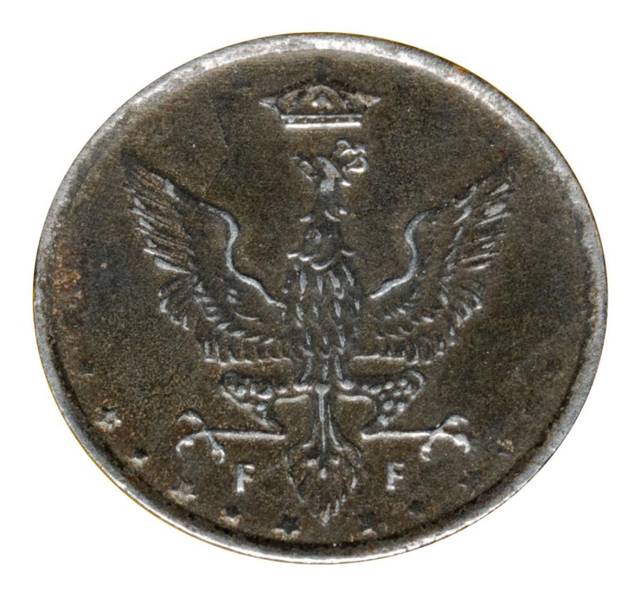 10 fenigуw 1917 Krуlestwo Polskie Stuttgart
