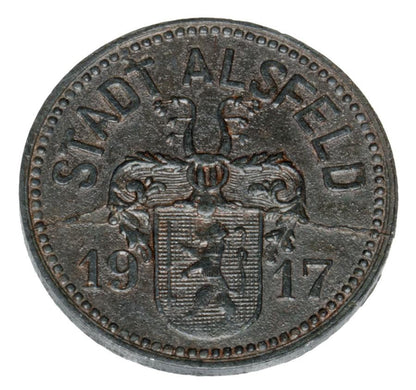 10 fenigуw 1917 Alsfeld Hesja